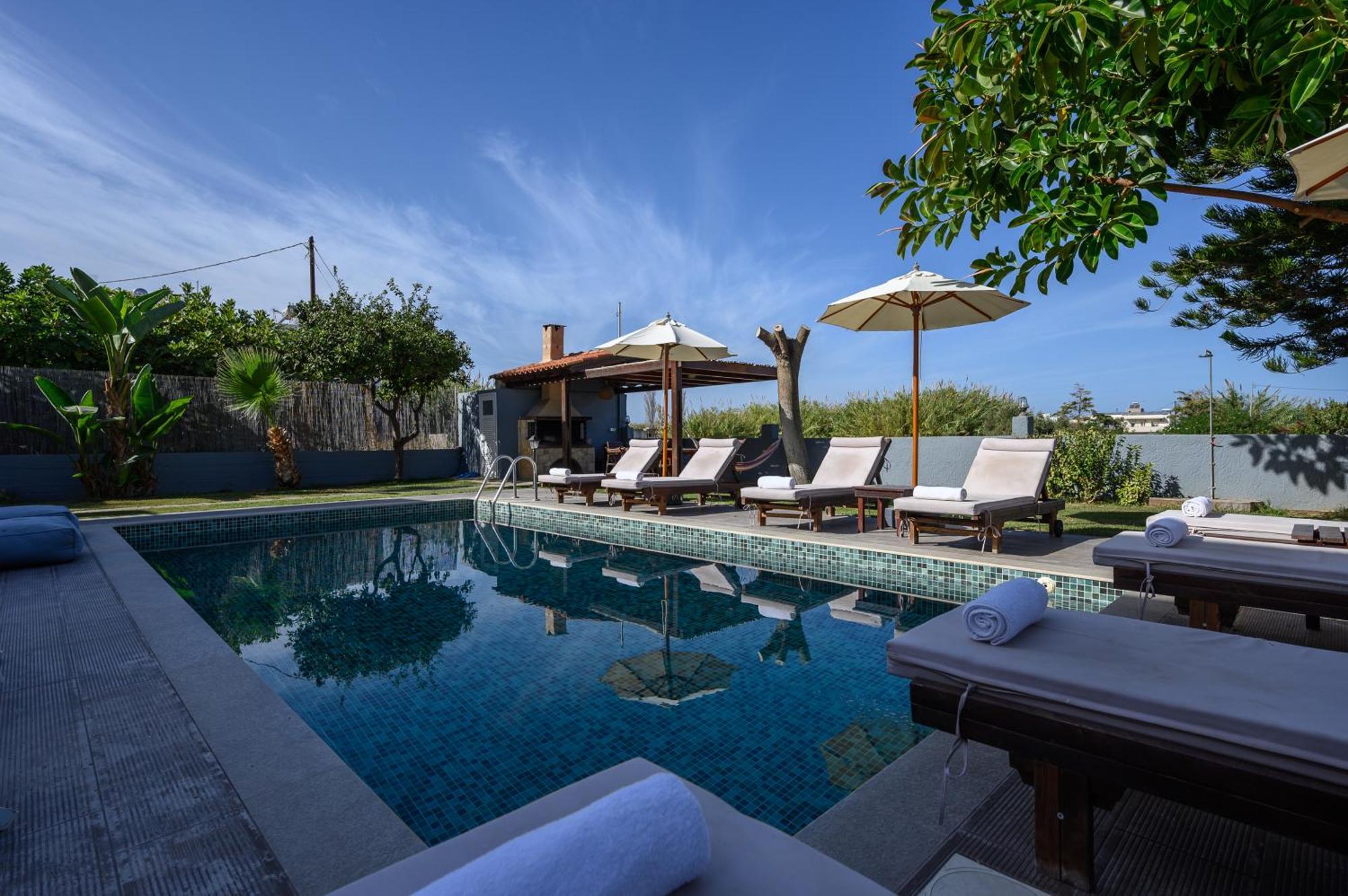 Platanias Villa Spyros Экстерьер фото