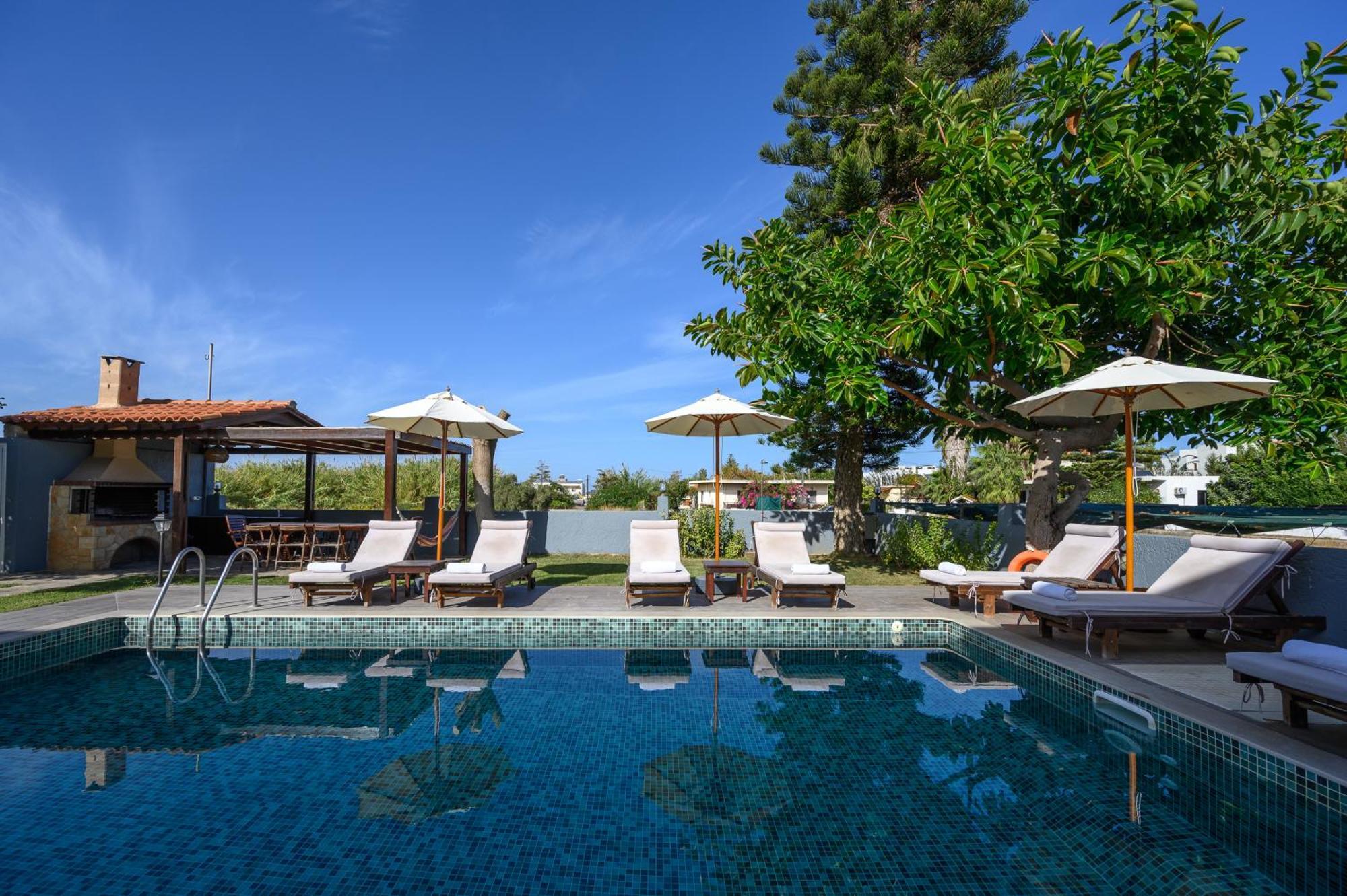 Platanias Villa Spyros Экстерьер фото