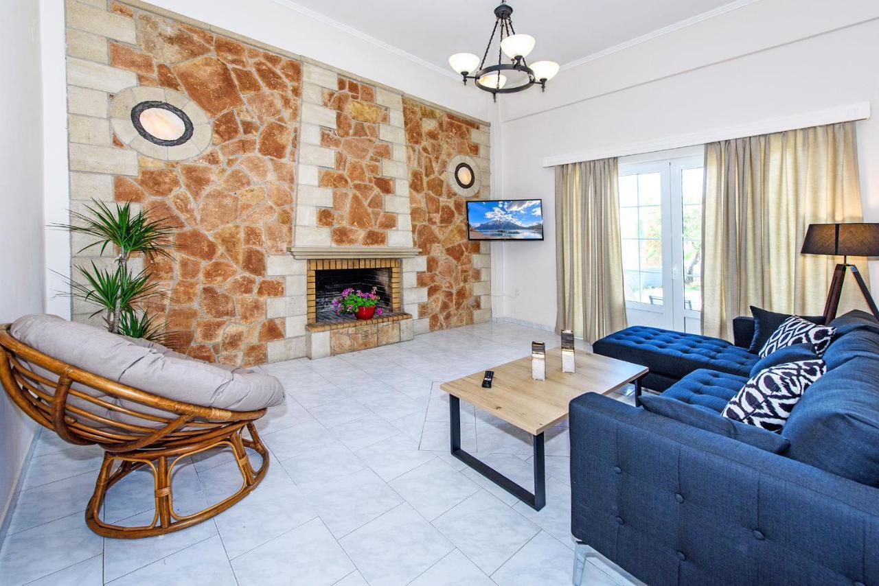 Platanias Villa Spyros Экстерьер фото
