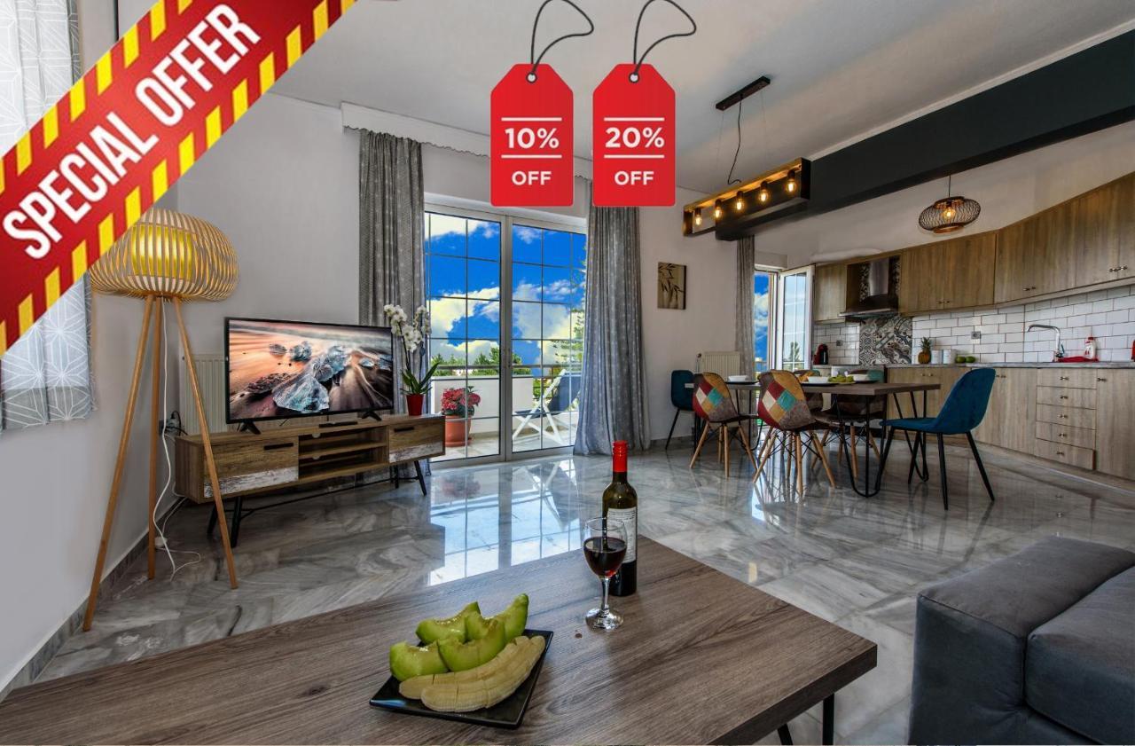 Platanias Villa Spyros Экстерьер фото